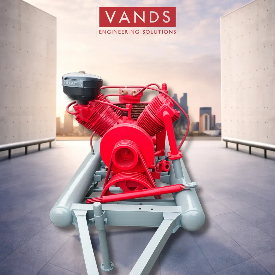 Tractor Mounted Sand Blasting Compressor by Vands Engineering Solution